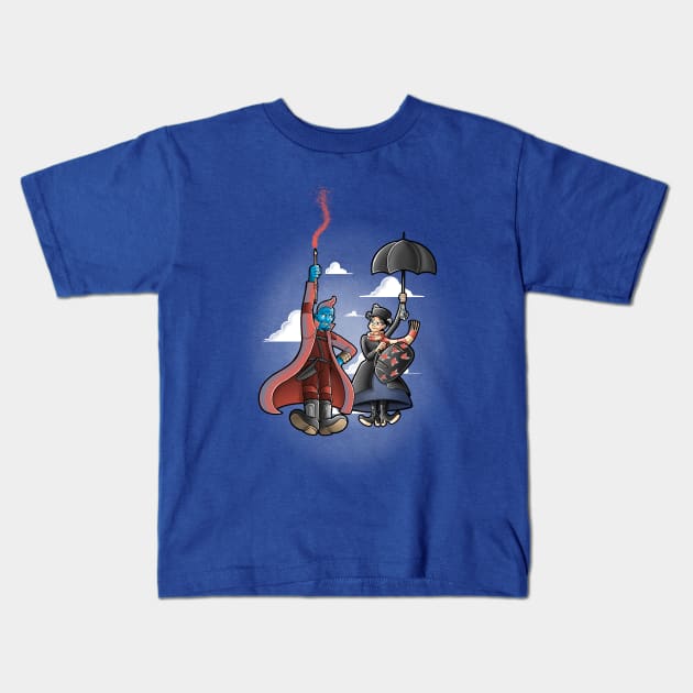 New babysitter Kids T-Shirt by Cromanart